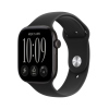 APPLE WATCH SERIES 12 2026 GPS + CELLULAR 5G CASSA 46mm IN ALLUMINIO NERO CON CINTURINO SPORT NERO M/L