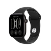 APPLE WATCH SERIES 12 2026 GPS CASSA 42mm IN ALLUMINIO NERO CON CINTURINO SPORT NERO S/M