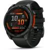 Garmin fēnix 8 47 mm AMOLED, Slate Gray e nero