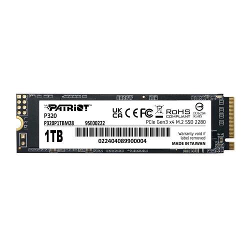Patriot P320 1 TB — SSD M.2 2280 PCIe 3.0 x4 NVMe 1.3