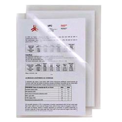 SEI ROTA POLI 150 BUSTE A L IN PP CM 23.2X32.3 A4 BUCCIA D'ARANCIO TRASPARENTE CONF 25 Pz.