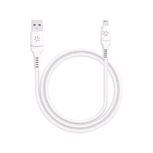 CELLY PROCOMPACT2 CAVO DA USB-A A LIGHTNING 12 W CERTIFICATO PER iPHONE 1 MT BIANCO
