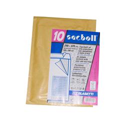 BLASETTI SACBOLL BUSTE DI CARTA A SACCO IMBOTTITE AUTOADESIVE INT. 180X260 mm COL. AVANA CONF 10 Pz.