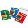 BLASETTI TEAM BLOCCHI 150x210 mm A5 50 GR 50 FOGLI A QUADRETTI 5M COLORI ASSORTITI CONF 10 Pz.