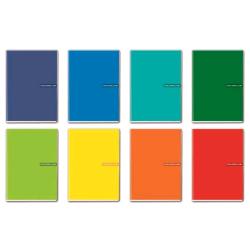 BLASETTI COLOR CLUB QUADERNO PUNTO METALLICO 80 GR 150X210 mm A5 20 FOGLI A QUADRETTI 5M COLORI ASSORTITI CONF 10 Pz.
