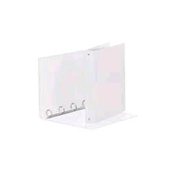 ESSELTE MEETING RACCOGLITORE 4 ANELLI DA 30 MM IN CARTONCINO PLASTIFICATO CM 22X30X4 A4 BIANCO