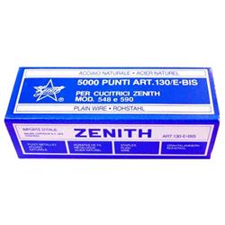 ZENITH 130/EBIS 6/4 PUNTI METALLICI ACCIAIO S 6/4 MM 10 CONF DA 5000 PUNTI CAD