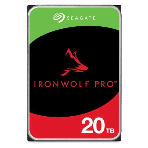 Seagate IronWolf Pro 20 TB — HDD interno 3,5 pollici SATA 6 Gb/s, ST20000NT001