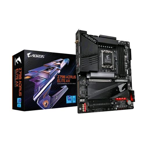GIGABYTE Z790 AORUS ELITE AX — scheda madre LGA 1700, 4 slot DDR5, ATX
