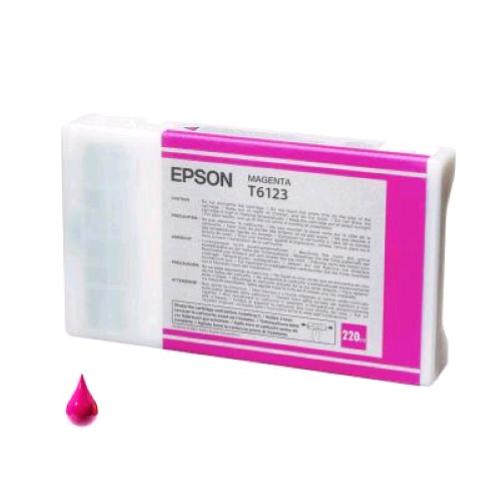 EPSON T6123 CARTUCCIA INKJET MAGENTA PER STYLUS PRO 7400 STYLUS PRO 7400 - 3 ANNI ON-SITE STYLUS PRO 7400 CAD STYLUS PRO 7400 DEV PRODUCTION STYLUS PRO 7450 STYLUS PRO 7450 - 3 ANNI ON-SITE STYLUS PRO 7450 CAD STYLUS PRO 7450