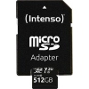 INTENSO microSDXC 512GB UHS-I CON ADATTATORE