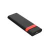 VERBATIM STORE GO M.2 BOX ESTERNO SSD NVMe PCI Express USB-C 3.2 GEN 2 NERO ROSSO