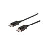 DIGITUS AK-340100-020-S — Cavo DisplayPort maschio – DisplayPort maschio, 2 m, nero