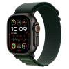 APPLE WATCH ULTRA 2 GPS + CELLULAR 4G 49mm CASSA IN TITANIO NERO CINTURINO ALPINE LOOP VERDE SCURO - SMALL