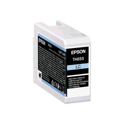 EPSON T46S5 ULTRACHROME PRO LIGHT CIANO CARTUCCIA INCHIOSTRO 25 ML PER P706-SC-P700