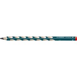 STABILO EASYGRAPH MATITA DI GRAFITE HB FUSTO TRIANGOLARE E SAGOMATURE ANTI SCIVOLO ERGONOMICA PER DESTRIMANI CONF 12 Pz.