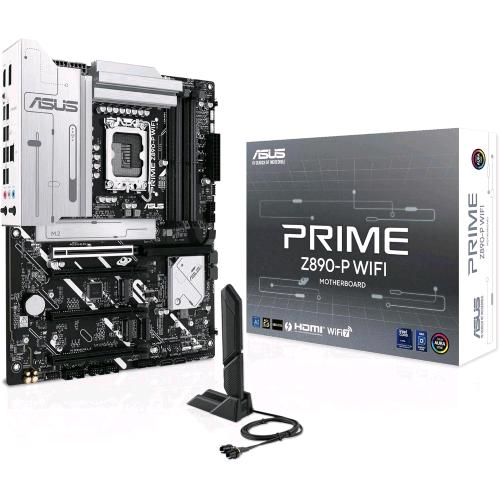 ASUS PRIME Z890-P WI-FI 7 INTEL Z890 ATX - 4 x DDR5 4 x M.2 4 x SATA III SOKET 1851 HDMI/DISPLAYPORT