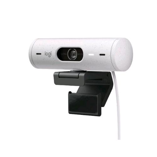 Logitech Brio 500 — webcam Full HD 1080p USB-C, Off-White