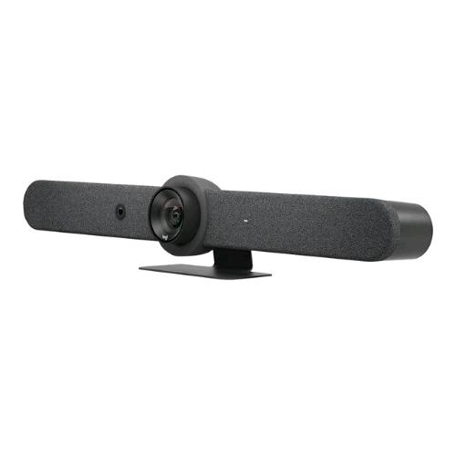 LOGITECH RALLY BAR SISTEMA PER VIDEOCONFERENZA 4K ULTRA HD 30 fps ALTOPARLANTI INCORPORATI WI-FI GIGBIT LAN ZOOM OTTICO 5x ZOOM DIGITALE 3x GRAPHITE