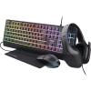 Trust GXT 792 Quadrox — kit gaming 4 in 1 con tastiera italiana