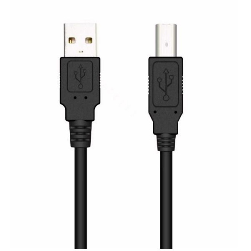NILOX CAVO DA USB-A 2.0 MASCHIO A USB-B 2.0 MASCHIO 1.8 MT NERO