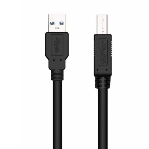 NILOX CAVO DA USB-A 3.0 MASCHIO A USB-B 3.0 MASCHIO 1.8 MT NERO