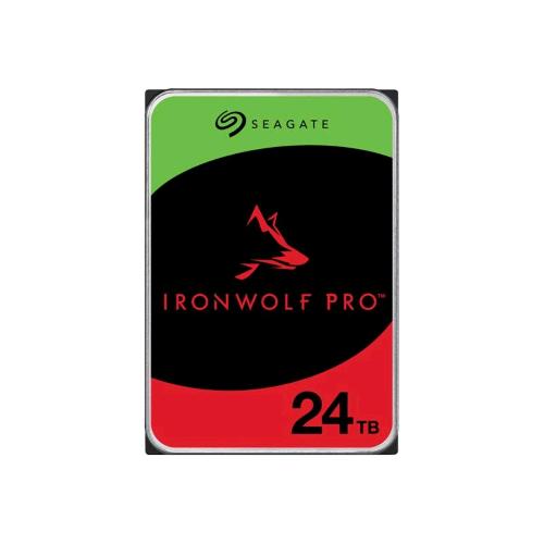 Seagate IronWolf Pro 24 TB — HDD interno 3,5 pollici SATA 6 Gb/s, ST24000NT002