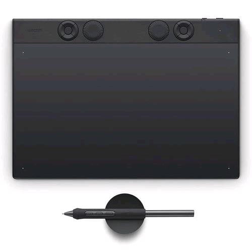 Wacom Intuos Pro Medium PTK670K0B — Pro Pen 3, USB e Bluetooth