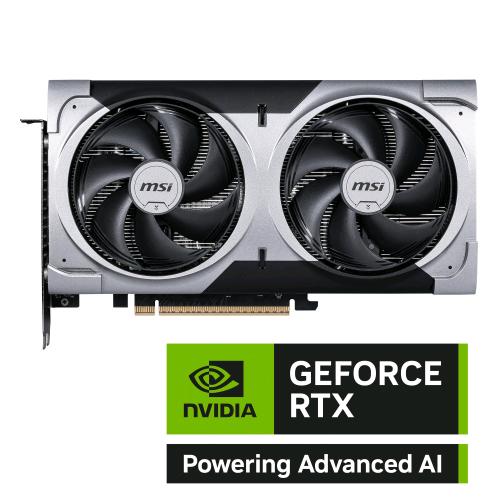 MSI GEFORCE RTX 5060 Ti 16GB VENTUS 2X OC PLUS GDDR7 DUAL FAN PCI Express x16 5.0 -1 x HDMI 3 x DISPLAYPORT