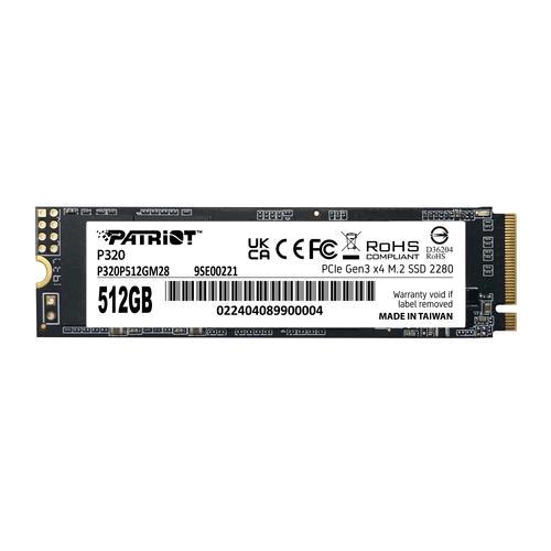 Patriot P320 512 GB — SSD M.2 2280 PCIe 3.0 x4 NVMe 1.3