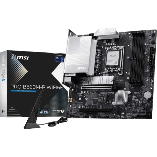MSI PRO B860M-P WI-FI 6E SCHEDA MADRE DDR5 SOCKET LGA 1851 m-ATX