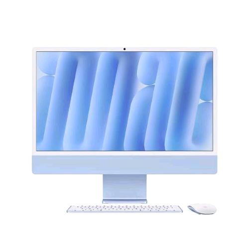 Apple iMac 24″ M4, 16 GB, SSD 256 GB — blu