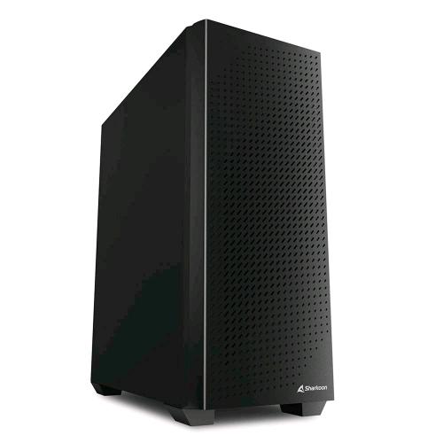 SHARKOON VS9 — case ATX nero con una ventola da 120 mm preinstallata