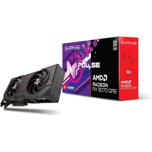 Sapphire PULSE Radeon RX 9070 GRE OC 12 GB GDDR6