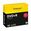 Intenso DVD+R 4,7 GB 16× — 10 dischi in slim case