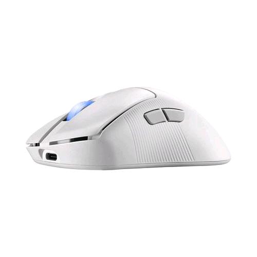 ASUS ROG KERIS II ACE AIMPOINT MOUSE GAMING WIRELESS OTTICO MANO DESTRA 4 TASTI RF WIRELESS + BLUETOOTH + USB TYPE-A 42.000 DPI BIANCO