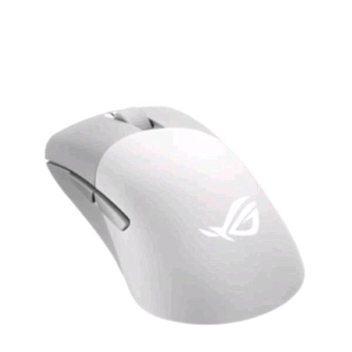 ASUS ROG KERIS MOUSE GAMING WIRELESS RGB SENSORE OTTICO AIMPOINT 36.000 DPI 650 ips ACCELERAZIONE 50g POLLING 1.000Hz WHITE