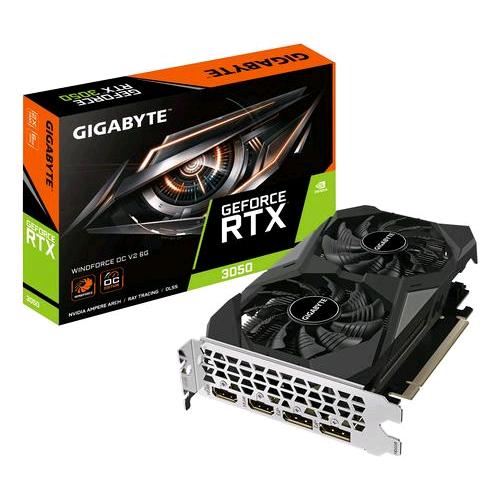 GIGABYTE GeForce RTX 3050 WINDFORCE OC V2 6G — scheda video