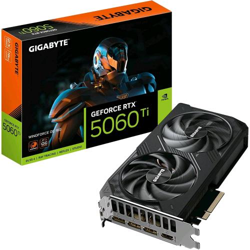 GIGABYTE GeForce RTX 5060 Ti WINDFORCE OC 16G — scheda video
