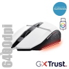 Trust GXT 109PS Felox — mouse gaming USB-A per PS5, bianco