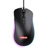 Trust GXT 924 Ybar+ — mouse gaming USB-A RGB, nero